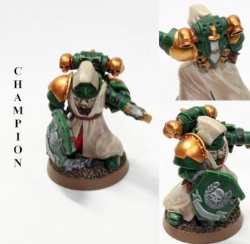 Dark Angels Company Champion by Edge Miniatures