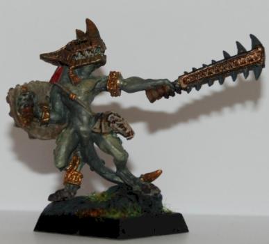 Skink Chief - My first ever mini by Monin