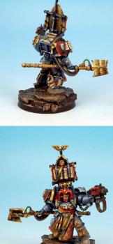 Warhammer40K Space Marines Librarian Terminator by rene