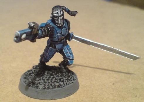 Tau samuri fire warrior by sprugly