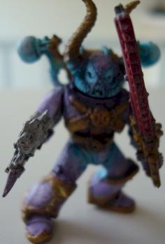 Slaanesh Chaos Space Marine by cybertron!c seaira