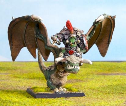 Warboss on Wyvern by the colonel