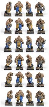 Blood bowl Ogres by Jude