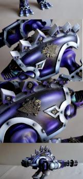 Emperors Children Warhound Titan Armorcast by kharn123