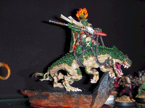 Vulkan He'stan on salamander by Last Templar