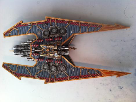 Hell Talon Chaos Fighter Bomber-Forgeworld (undercarriage/Payload) by Talon51