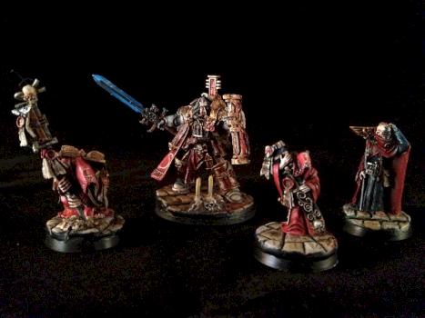 Inquisitor lord Hector Rex and retinue by eternal_twilight