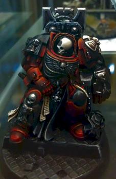 Space Hulk Terminator Captain Blood Angels by abdaloser