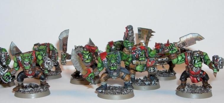 Ork Boyz by GreenTwoActual
