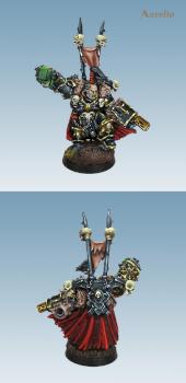 Chaos marine lord by aurelio