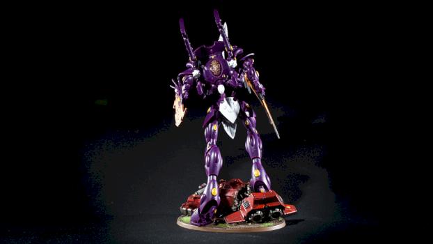 Eldar Wraithknight back by IDICBeer