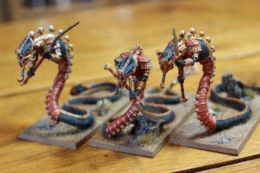 Tomb Kings Sepulchral Stalkers by RandomNerdery