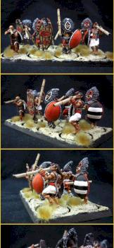 Mahuds con cerbatanas / Mahuds with blowpipes by karavatis