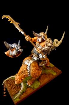 Ogre Kingdom Mournfang Cavalery by darkpegasusmini