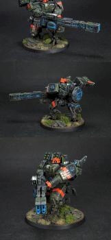 Tau Broadside Battlesuit by whetherlight