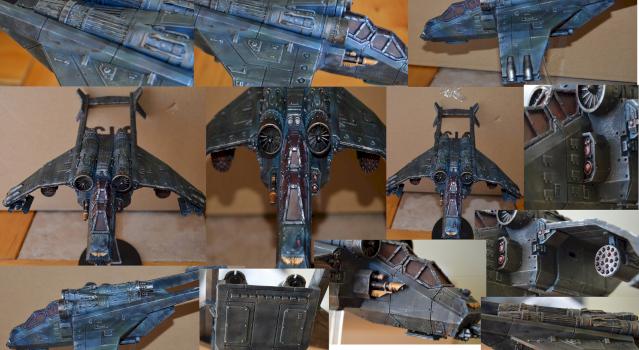 warhammer 40k Imperial Guard Valkyrie by bobflow