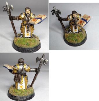 Dwarf Cleric, Grayrune by DrVikingPHD