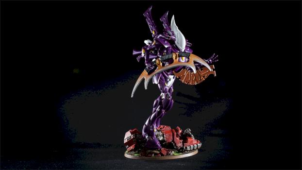Eldar Wraithknight by IDICBeer