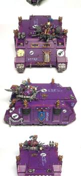 Chaos Space Marines Rhino of Slaanesh by Mens Paints Studio