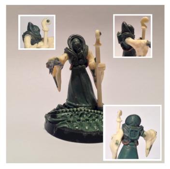Alien Ambassador ( Genestealer Cult Magus ) by trenchfoot