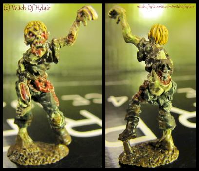Zombie 1 by witchofhylair