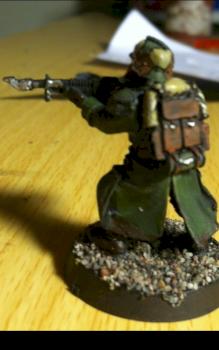 Death Korps test mini #1 by wikingwarrior