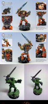 Commander Blood Raven by Modelling Art Studio