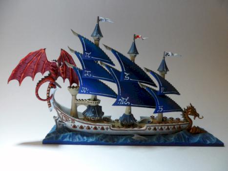 Dreadfleet Sea Drake by warvic