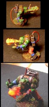 Ork Firebreather by Hivemek