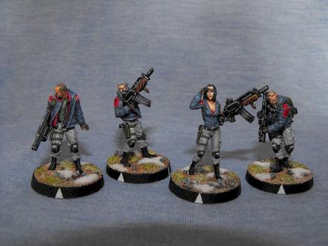 Infinity Ariadna Metros Squad by bajdur