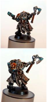 Space Wolves Rune Priest by Logan_Griman