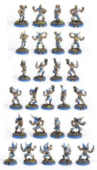 Blood bowl Norse team part 1 by Jude