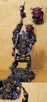 Savage orc shaman by Sabaka