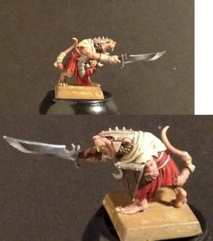 Skaven Clanrat by zeltch