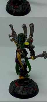 Harlequin Shadowseer by Wing