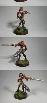 Lonnia female duelist by Guthwine