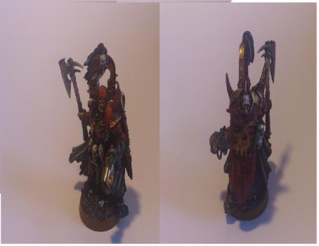 Chaos Space Marine Khorne Lord by Markriudavets