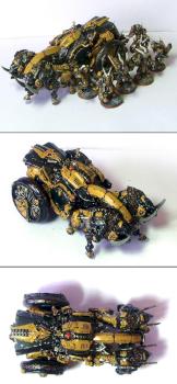 beastmen 40k Razorgor chariot by mayajid