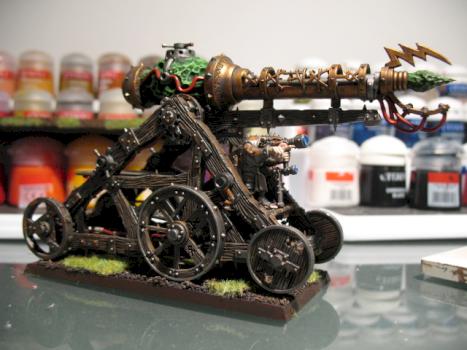 Skaven warplightning Canon by UltraBlueMarine