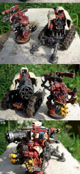 Techmarine with Thunderfire Cannon / Salvenkanone by SupaBen