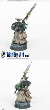 Disciples of Caliban Captain on Foot by MadFlyArtStudio