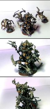 beastmen 40k morghur master of servo skulls by mayajid