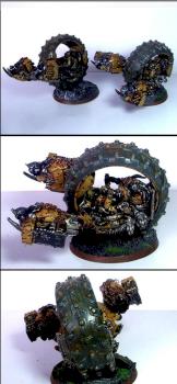 beastmen 40k landspeeder by mayajid