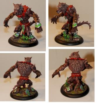 Feral Warp Wolf by tivonna