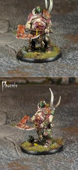 Nurgle Chaos Lord (Plaguelord) by Phoenix_PL