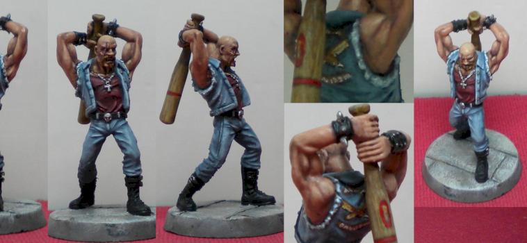 Horrorclix - Repainted Biker by Gnottapan
