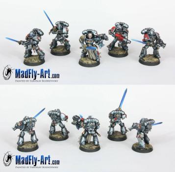 Grey Knight Strike Squad 2 by MadFlyArtStudio