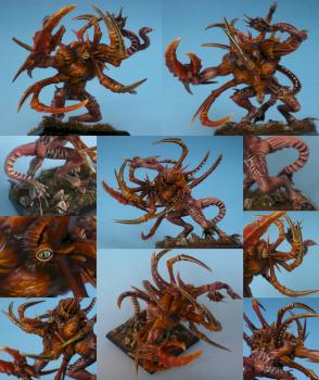 Chaos Spawn (Progenie del Chaos, Enfants du Chaos, Chaosbrut) by algente