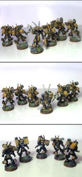 Beastmen 40k longhorns by mayajid