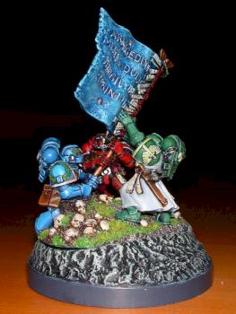 SPACE MARINE IWO JIMA(Back) by Gabe